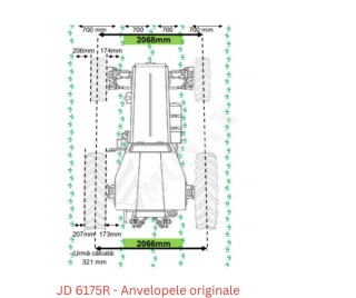 SET ROTI INGUSTE JD 6175R